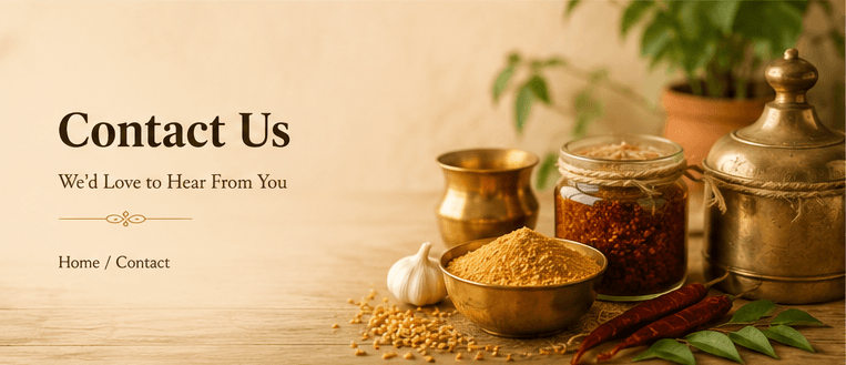 Veka Homemade products Contact Banner
