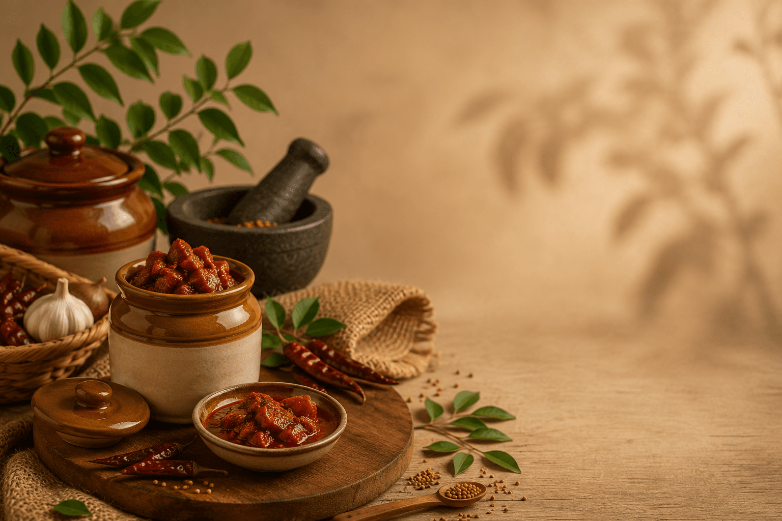 Traditional cooking process
